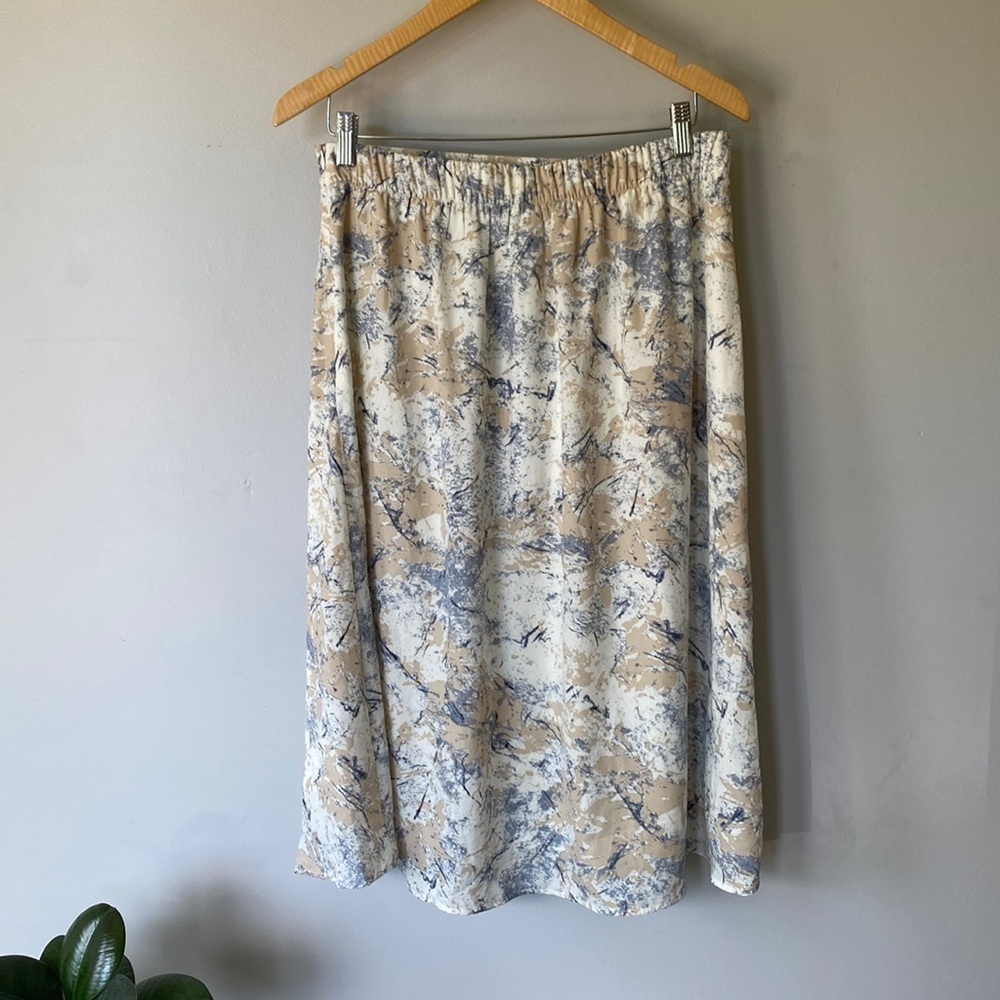 Le Lis Collection high rise pastel midi skirt